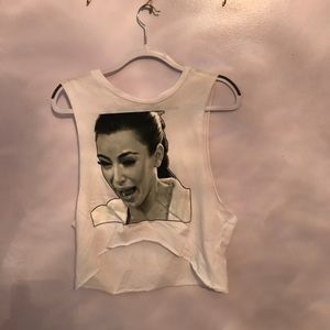 kim kardashian west muscle tank top